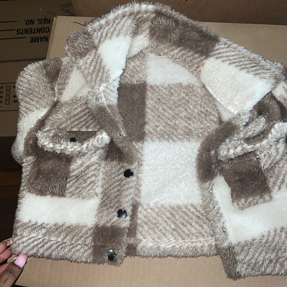 Pattern Crop Jacket !